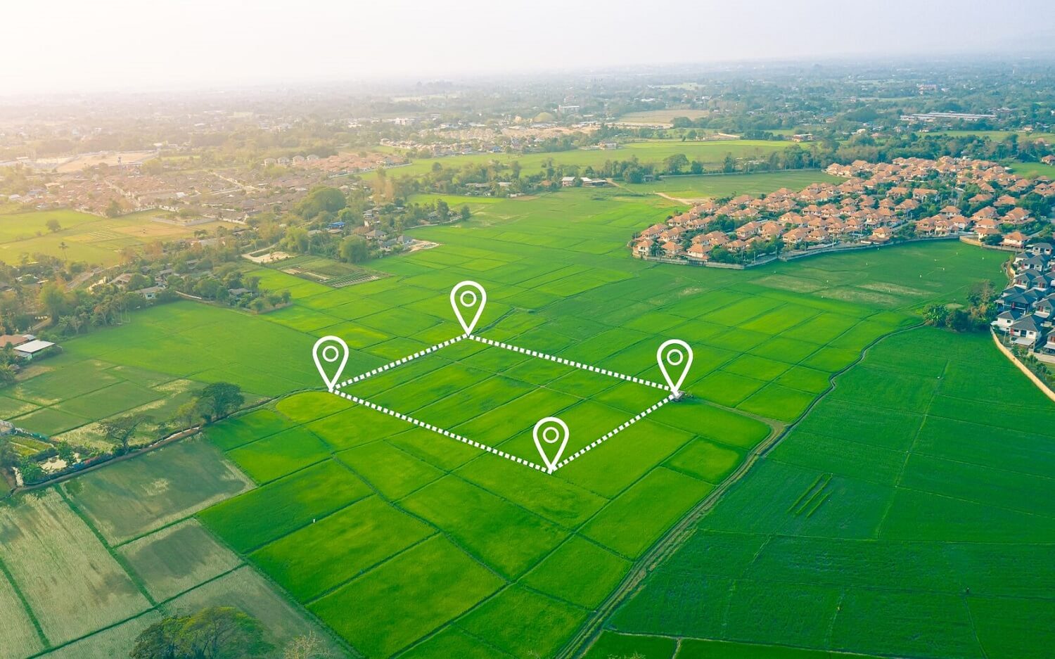Land plot of RENAISSANCE Development company